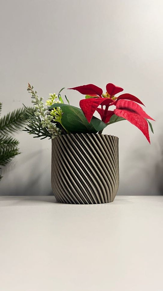 Spiral Flower Pot